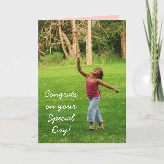 Jag hoppas att du dansar... kort (Framsida)