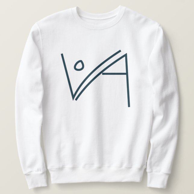 Jag hoppas att du har lycklig dagar lång ärmad tröja (Design framsida)