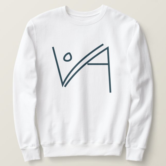 Jag hoppas att du har lycklig dagar lång ärmad tröja (Design framsida)