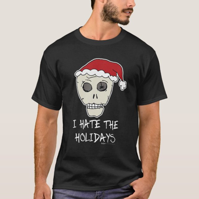 Jag hoppas att Helgdagarna skär julklapp T Shirt (Framsida)