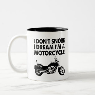 Jag hoppas att jag är en motorcykel Två-Tonad mugg