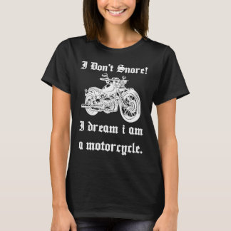 Jag hoppas att jag är motorcykel för Biker T Shirt