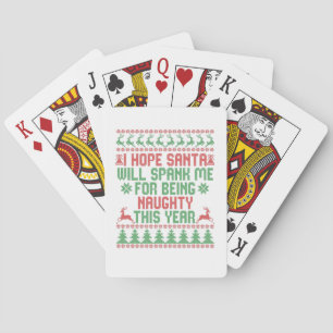 Jag hoppas att jultomten kommer att tala mig för a casinokort