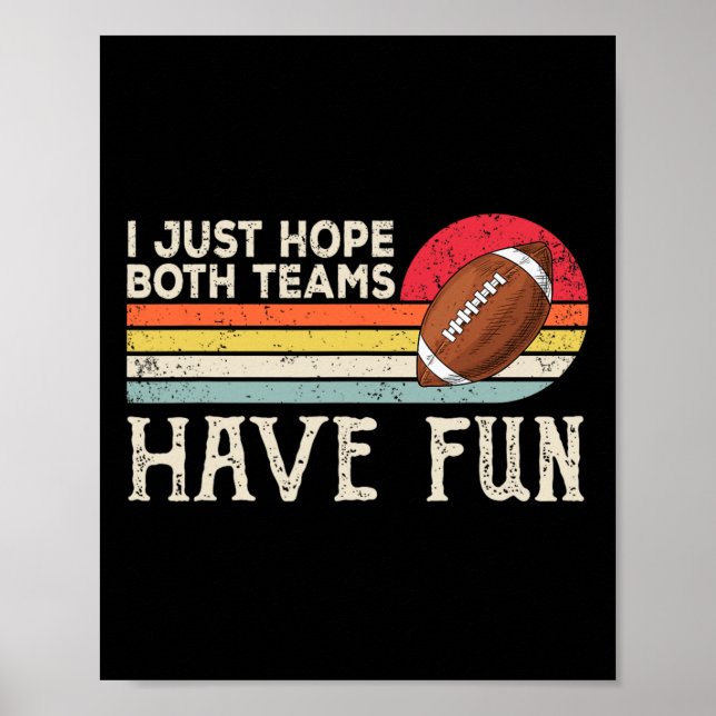Jag hoppas bara att båda grupperna har Roligt kvin Poster (Framsidan)