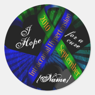 Jag hoppas på en ren banderoll runt klistermärke