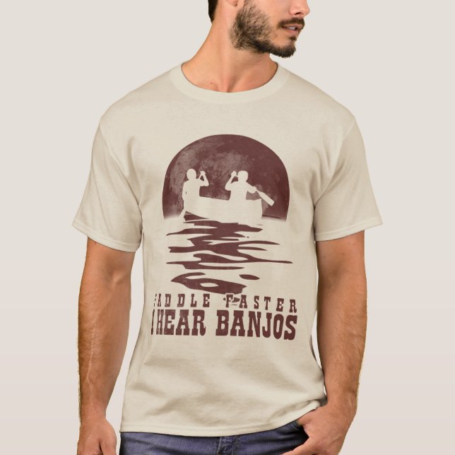jag hör banjos t-shirt (Framsida)