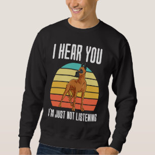 Jag hör dig, jag lyssnar bara inte 1 lång ärmad tröja