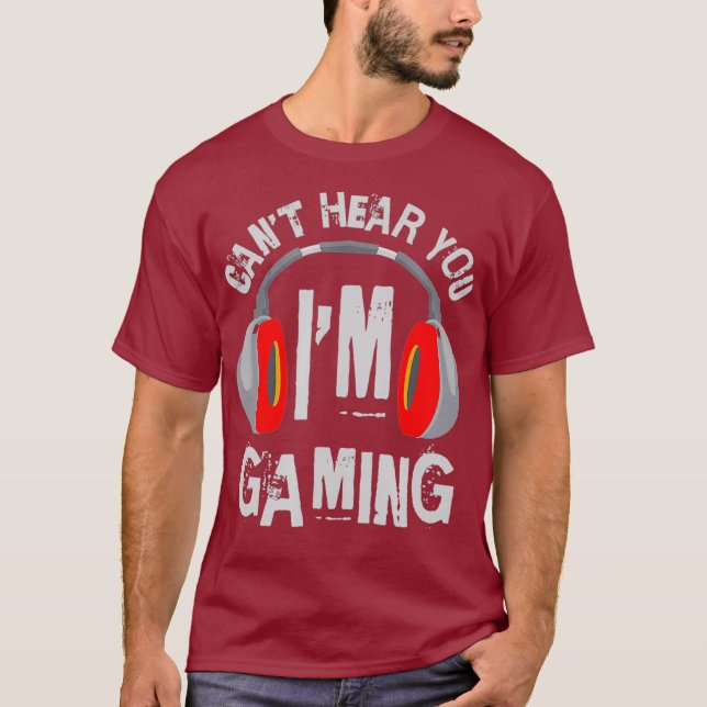 Jag hör dig spela spel med Cant. T Shirt (Framsida)