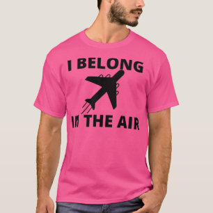 Jag hör hemma i luft 1 t shirt