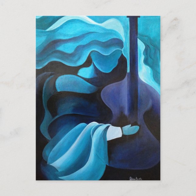 Jag hör musik i luft 2010 vykort (Framsida)