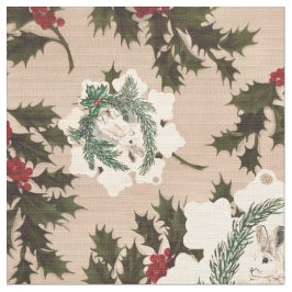 Jag hör Santa Bunny Tyg