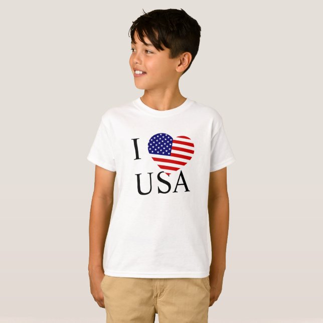 Jag hör USA:s bk-test T Shirt (Hel framsida)