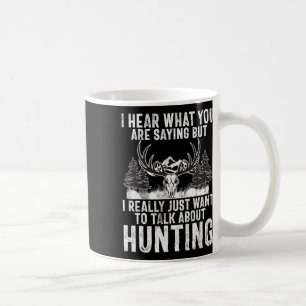 Jag hör vad du säger, men jag vill bara prata med kaffemugg