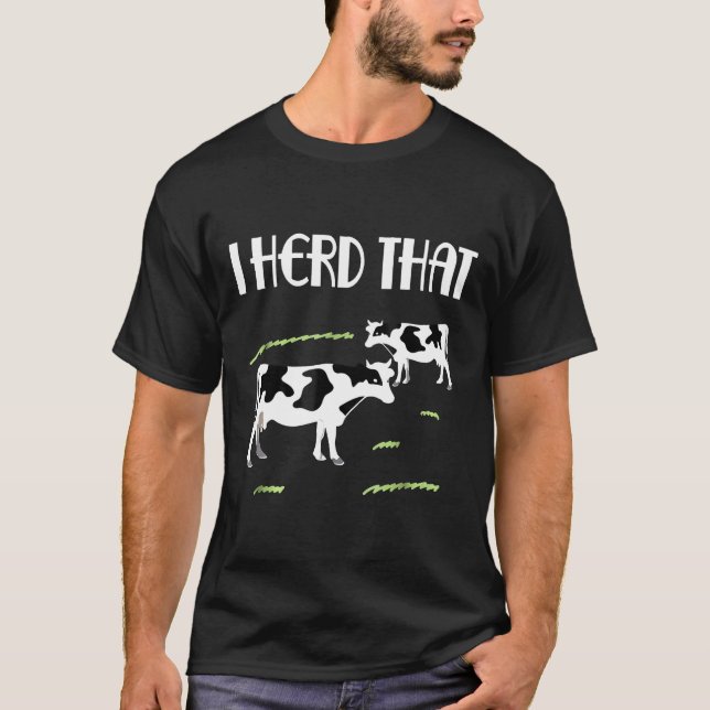 Jag Hördde Den Kon T Shirt (Framsida)