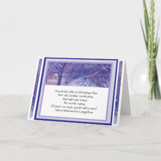 Jag hörde det Klockor kortet Helgkort