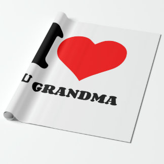 JAG HÖRDE DIG GRANDMA PRESENTPAPPER