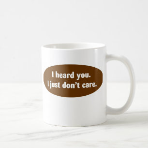 Jag hörde dig… kaffemugg