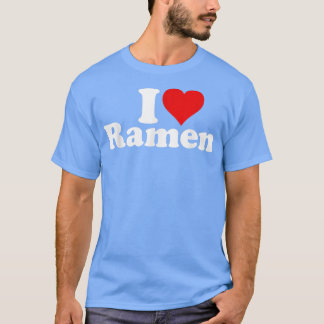JAG HÖRDE KÄRLEK RAMEN JAPANESE NOODLES T SHIRT