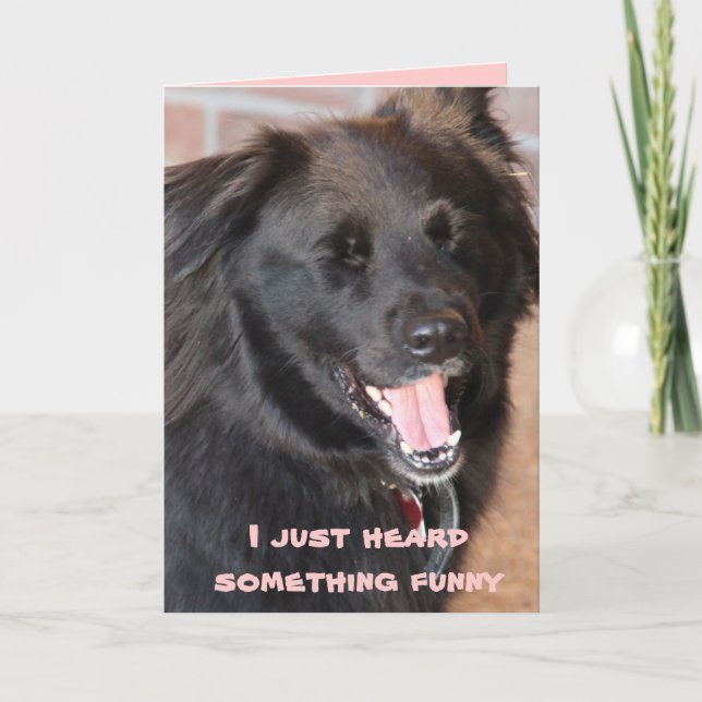 Jag hörde nåt roligt kort (Framsida)