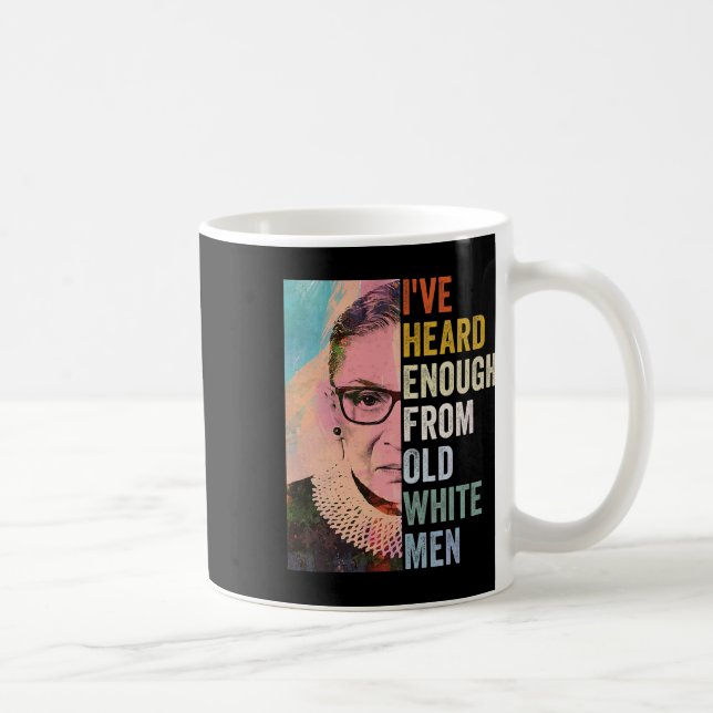 Jag hörde tillräckligt från gamla vita Manar Kaffemugg (Höger)