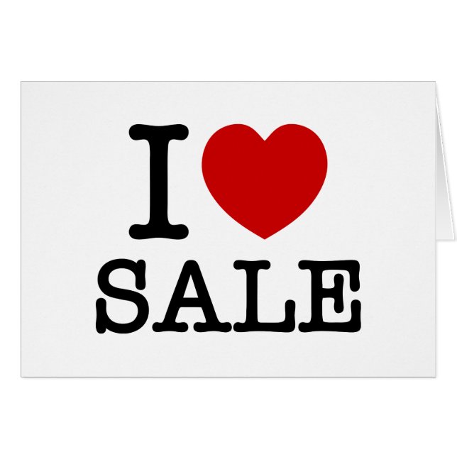 JAG HÖRT FÖRSÄLJNINGSKORT [KÄRLEK] HÄLSNINGSKORT (Framsidan Horizontal)