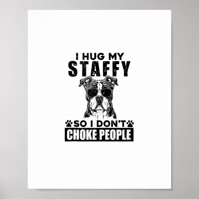 Jag hug min personal så att jag inte väljer folk R Poster (Framsidan)