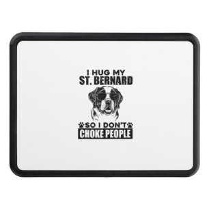 Jag Hug min St Bernard så jag inte väljer folk. Dragkroksskydd