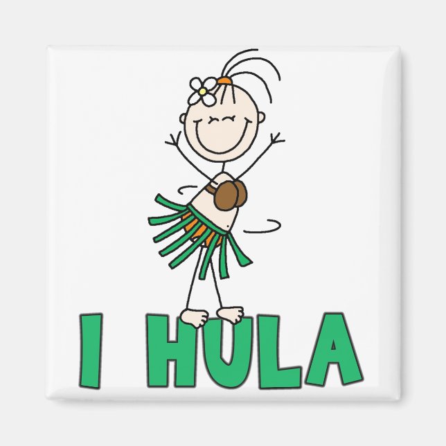 Jag Hula Magnet (Framsidan)
