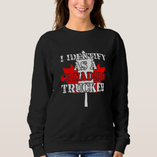 Jag identifierar mig som en kanadensisk fredskonvo t shirt
