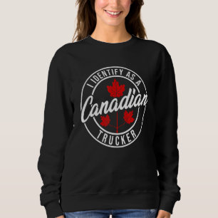 Jag identifierar mig som en kanadensisk fredskonvo t shirt