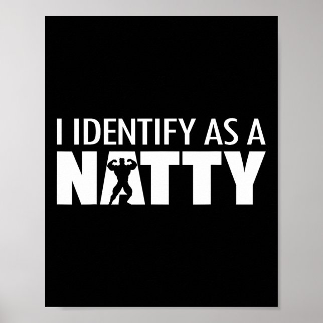 Jag identifierar mig som en näsduk poster (Framsidan)
