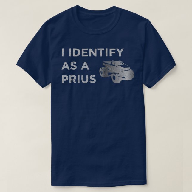Jag identifierar mig som en primus t shirt (Design framsida)