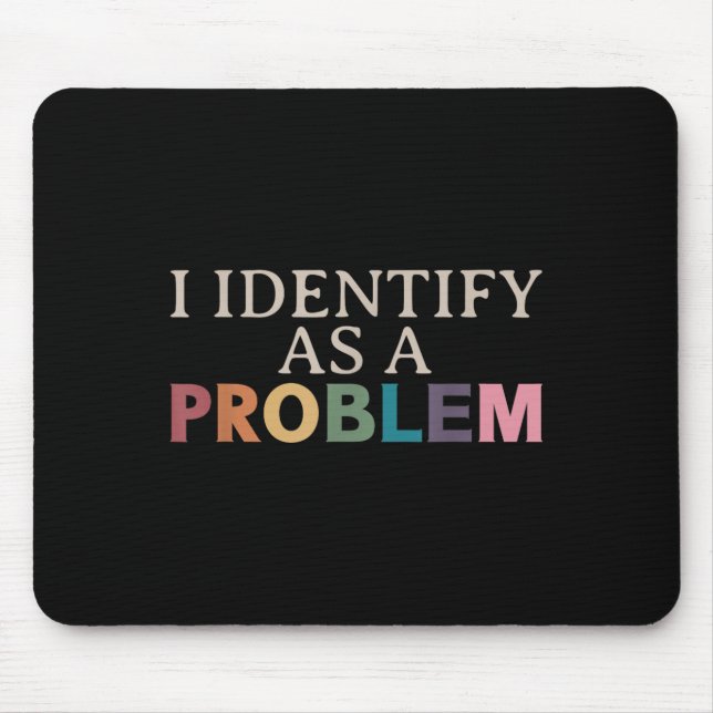 Jag identifierar mig som ett problem - Sarcastic F Musmatta (Framsidan)