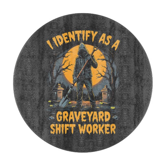Jag identifierar mig som Graveyard Shift Worker Ha (Framsidan)