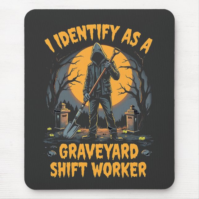 Jag identifierar mig som Graveyard Shift Worker Ha Musmatta (Framsidan)
