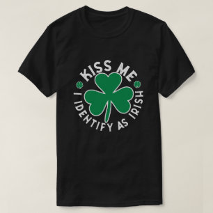 Jag identifierar mig som irländsk T-shirt