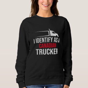 Jag identifierar mig som kanadensiskt Trucker Supp T Shirt