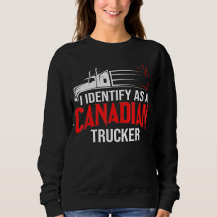 Jag identifierar mig som kanadensiskt Trucker Supp T Shirt