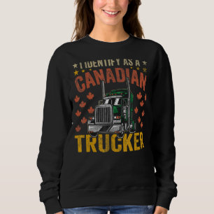 Jag identifierar mig som kanadensiskt Trucker Supp T Shirt