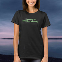 Jag identifierar som.. T-Shirt