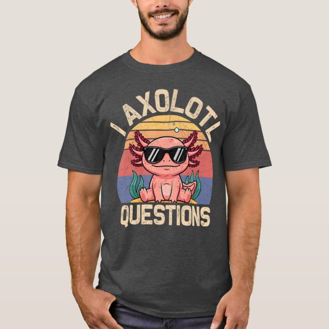 Jag ifrågasätter ungdom t shirt (Framsida)