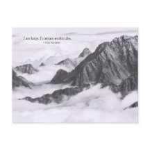 "Jag innehåller multituder"-citat med ditt foto