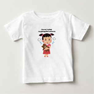 🎵 jag inte Gråter, jag är Ge Live-konsert T Shirt