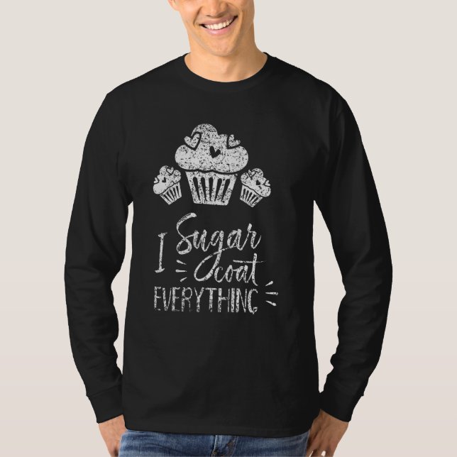 Jag Jackar allt Bake Baker Baking Hobby Ba T Shirt (Framsida)