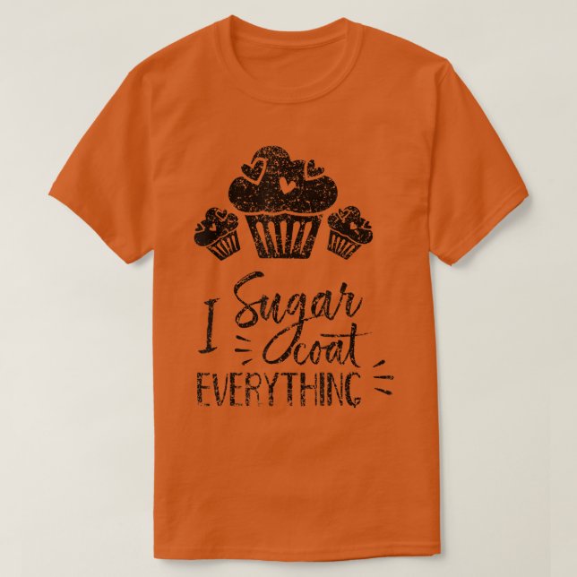 Jag Jackar allt Bake Baker Baking Hobby Ba T Shirt (Design framsida)