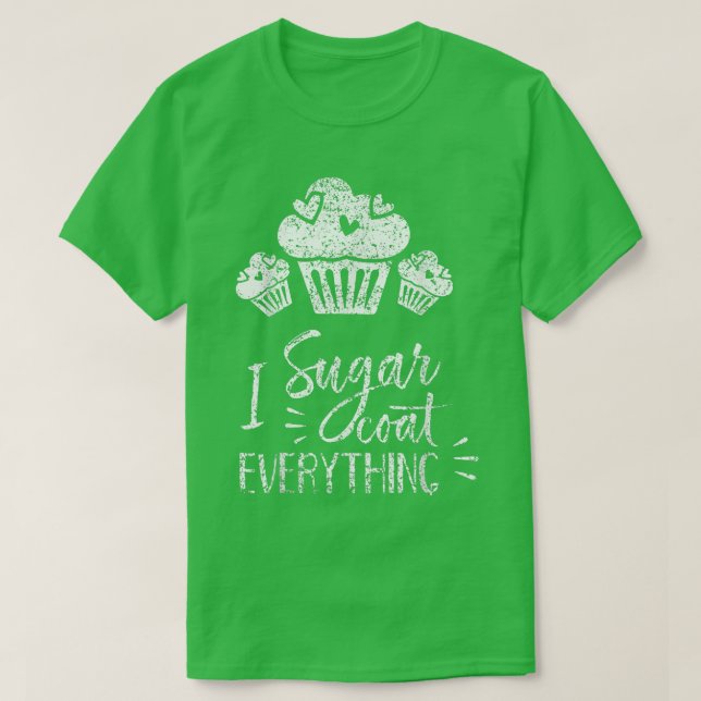 Jag Jackar allt Bake Baker Baking Hobby Ba T Shirt (Design framsida)