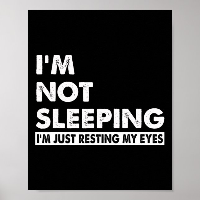 Jag&# jag sover inte i&# jag bara återställer mi poster (Framsidan)