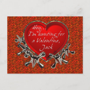 Jag jagar en Valentine, Jack Helg Vykort