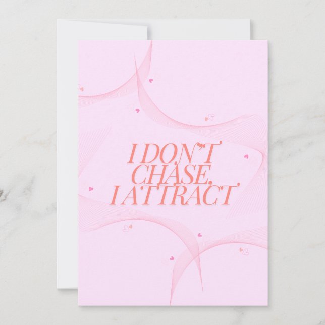 Jag jagar inte, jag drar till mig julkort (Framsida)