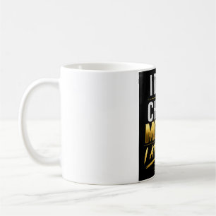 Jag Jagar Inte Pengar Jag Drar Till Mig – Lyxigt G Kaffemugg